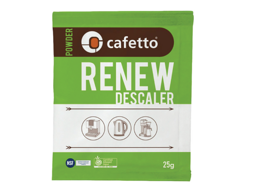 Cafetto Renew Descaler (4x25g Sachet)
